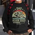 Retro Dad Again Est 2023 Loading Future New Vintage Sweatshirt Gifts for Old Men