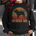 Retro French Bulldog Dad Gift Dog Owner Pet Frenchie Father Sweatshirt Gifts for Old Men