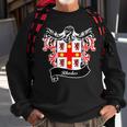 Rhodes Coat Of Arms Surname Last Name Family Crest Men Women Sweatshirt Graphic Print Unisex Gifts for Old Men