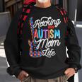 Rocking The Autism Mom Life Autism Awareness Sweatshirt Gifts for Old Men