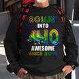 Rollin Into 10 Awesome 2013 Roller Skating 10Th Birthday Sweatshirt Gifts for Old Men