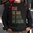 Ryan The Man The Myth The Legend | Funny Mens Boys Name Sweatshirt Gifts for Old Men
