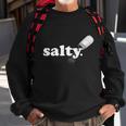 Salty Ironic Sarcastic Cool Funny Hoodie Gamer Chef Gamer Pullover Sweatshirt Gifts for Old Men