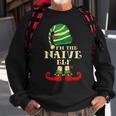 Santa The Naive Elf Christmas Matching Family Coworker Group  Men Women Sweatshirt Graphic Print Unisex Gifts for Old Men