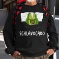 Schlavocado - Avocado Sleep Pajamas Sweatshirt Gifts for Old Men