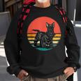 Scottish Terrier Hundeliebhaber Im Retro-Stil 70Er-Jahre Sweatshirt Geschenke für alte Männer