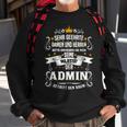 Seine Majestät Der Admin It Informatik Sweatshirt Geschenke für alte Männer