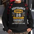 September 1994 Lustige Geschenke 28 Geburtstag Sweatshirt Geschenke für alte Männer