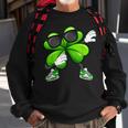 Shamrock Dabbing Irish Shamrock Dab Dance St Patricks Day Sweatshirt Gifts for Old Men
