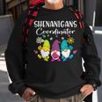 Shenanigans Coordinator Bunny Gnome Rabbit Easter Day Sweatshirt Gifts for Old Men