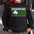 Shenanigans Squad Matching St Patricks Day Irish Leaf Sweatshirt Gifts for Old Men