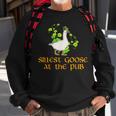 Silliest Goose At The Pub St Patricks Day Funny Sweatshirt Gifts for Old Men