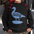 Silly Goose Funny Silly Goose Sweatshirt Gifts for Old Men