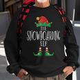 Snowboard-Elfen- Familien-Pyjama Weihnachtselfe Sweatshirt Geschenke für alte Männer