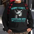 Sorry I Cant I Have Plans With My Sphynx Cat Funny Sweatshirt Gifts for Old Men