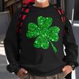 Sparkle Clover Shamrock Irish For St Patricks & Pattys Day Sweatshirt Gifts for Old Men