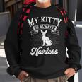 Sphynx Cat Kitty Always Hairless Animal Breeder Pet Lover Sweatshirt Gifts for Old Men