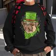 St Patricks Day Pug Puppy Dog Gift Lover Dog Sweatshirt Gifts for Old Men