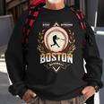 Stay Strong Boston Baseball Graphic Vintage Style Sweatshirt Gifts for Old Men