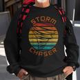 Storm Chaser Tornado Meteorology Meteorologist Weatherman Sweatshirt Gifts for Old Men