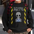 Storm Squad Area 51 Cute Sweet Funny Alien Help Me Adorable Sweatshirt Gifts for Old Men