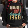 Straight Outta August 1958 62Nd Awesome Birthday Gifts Sweatshirt Gifts for Old Men