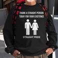 Straight Pride Proud To Be StraightIm Not Gay Sweatshirt Gifts for Old Men