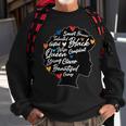 Strong Black Woman Black Queen Melanin Queen Sweatshirt Gifts for Old Men