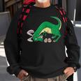 T Rex Hates Egg Hunts I Funny Bunny Trex Easter Dinosaur Sweatshirt Gifts for Old Men