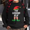 The Legend Elf Family Matching Funny Christmas Costume Sweatshirt Gifts for Old Men