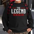 The Legend Has Retired Retirement Sweatshirt Gifts for Old Men