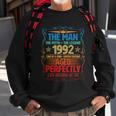 The Man Myth Legend 1992 Aged Perfectly 30Th Birthday Sweatshirt Gifts for Old Men