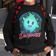 Theres No Sunshine Only Darkness Sweatshirt Gifts for Old Men