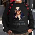 Uncle Sam I Want You To Slam Some Metal July 4Th Funny Gift Sweatshirt Gifts for Old Men