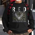 Us Air Force Support Red Friday Remember Everyone Deployed Sweatshirt Gifts for Old Men