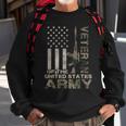 Us Army | Military Green Camo Flag Retro Design Gift Men Women Sweatshirt Graphic Print Unisex Gifts for Old Men