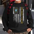 Uss Nimitz Cvn-68 Aircraft Carrier Veteran Flag Veterans Day Sweatshirt Gifts for Old Men