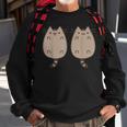Valentines Day Couples Cat Kitty Kitten Cat Lover Funny Sweatshirt Gifts for Old Men