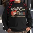 Vintage 1953 Limited Edition Guitar Year Of Birth Birthday Sweatshirt Gifts for Old Men