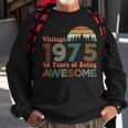 Vintage 1975 48 Years Of Being Awesome 48Th Birthday Sweatshirt Gifts for Old Men