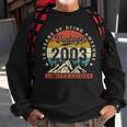 Vintage 2003 Limitierte Auflage Sweatshirt zum 20. Geburtstag Geschenke für alte Männer