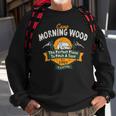 Vintage Camp Morning Wood Camping The Perfect Place To Pitch Sweatshirt Gifts for Old Men