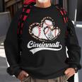 Vintage Cincinnati City Baseball Lover Baseball Fans Sweatshirt Gifts for Old Men