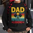 Vintage Dad The Man The Myth The Pickleball Paddle Legend Sweatshirt Gifts for Old Men