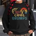 Vintage Reel Cool Grumps For Fishing Nature Lovers Gift For Mens Sweatshirt Gifts for Old Men