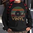 Vintage Retro Vinyl Record Player Analog Lp Music Player Men Women Sweatshirt Graphic Print Unisex Gifts for Old Men