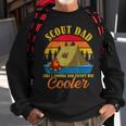 Vintage Scout Dad Except Way Cooler Normal Dad Fathers Day Sweatshirt Gifts for Old Men