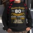 Vintage The Man Myth Legend 80 Yrs 80Th Birthday Sweatshirt Gifts for Old Men