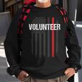 Volunr Fire Fighter Thin Red Line Flag Family Sweatshirt Gifts for Old Men