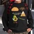 Wanna Taco Bout It Nacho Problem - Avocado Lover & GuacamoleCap Sleeve Sweatshirt Gifts for Old Men